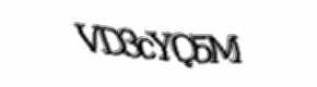 Security check image, please type the characters shown